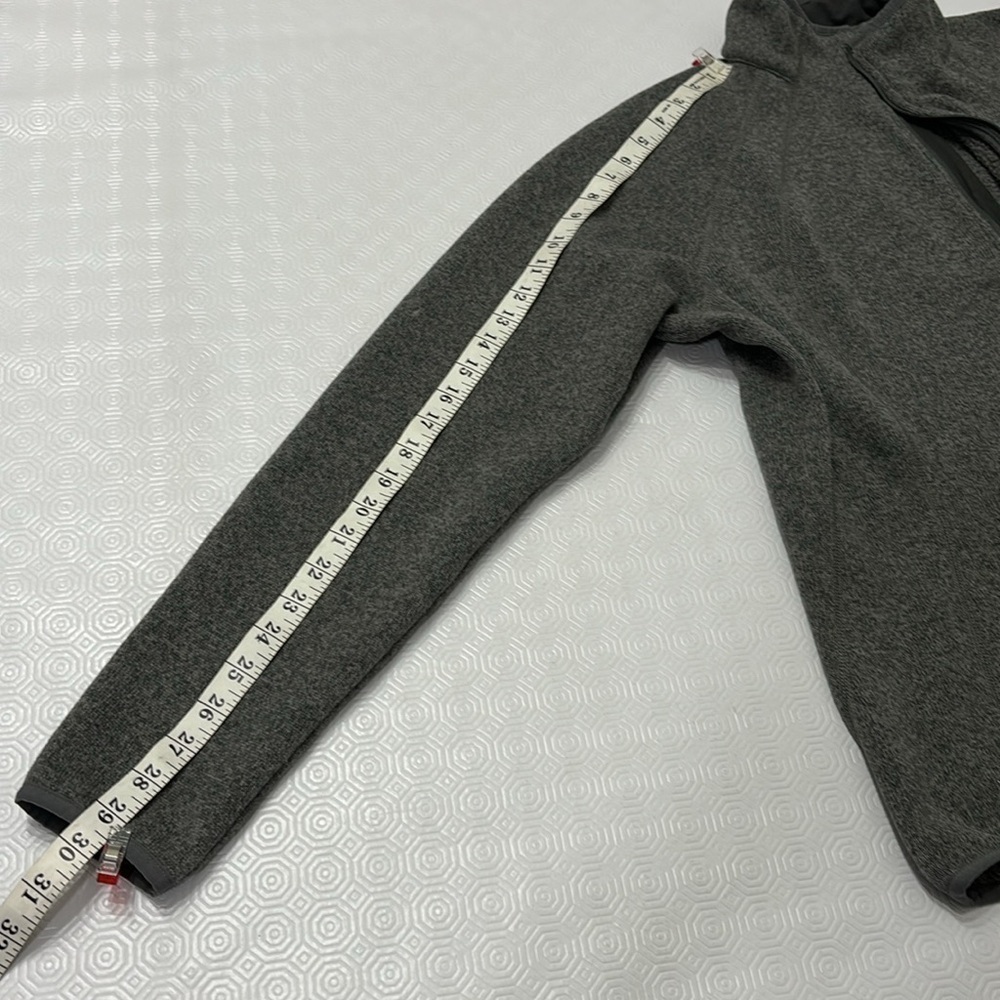 Eddie Bauer 1/4 Zip Fleece Sweater XXL Grey - Picture 11 of 11